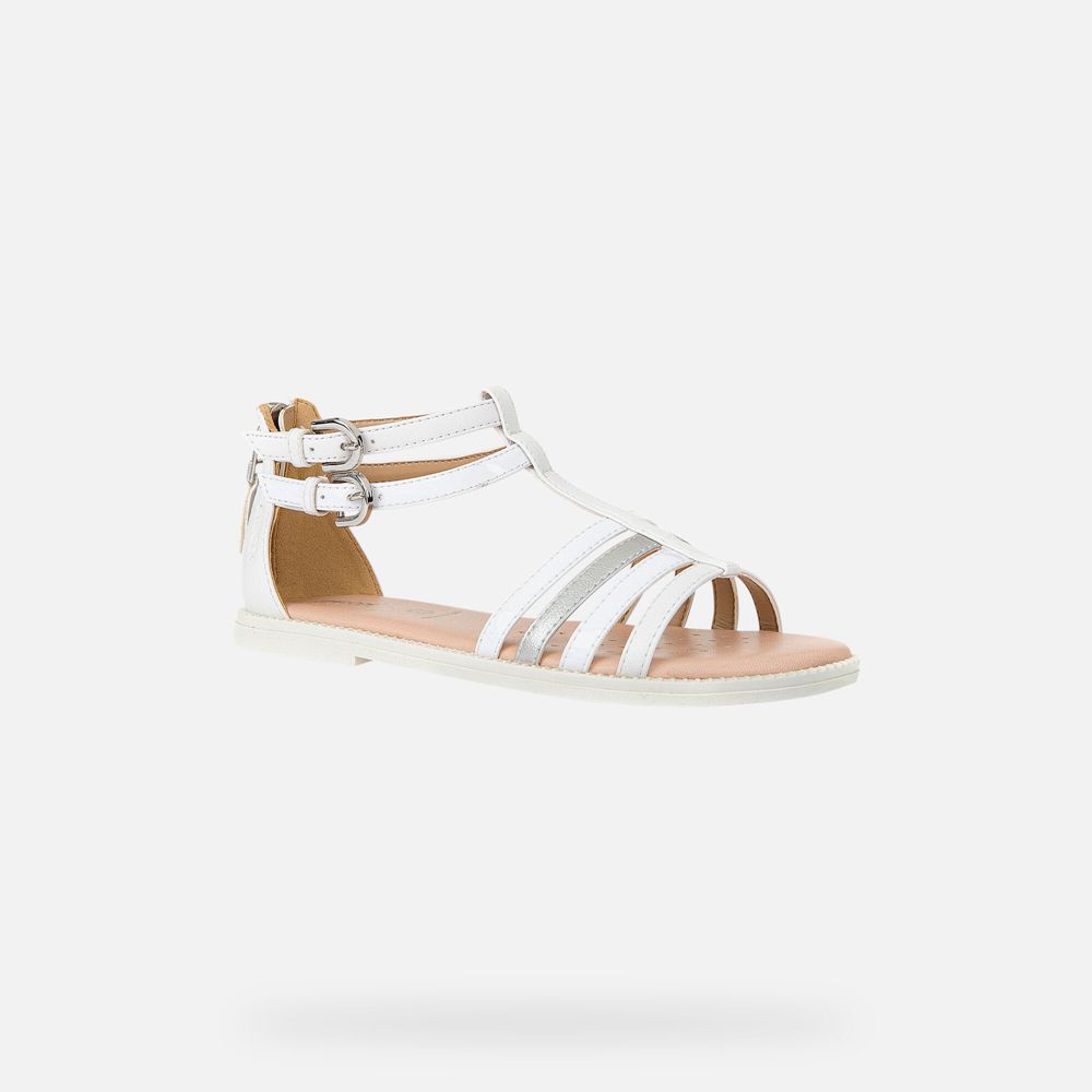 Sandales Geox Karly - Blanche - Fille 729130-XVP